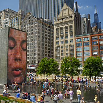 millennium park in chicago